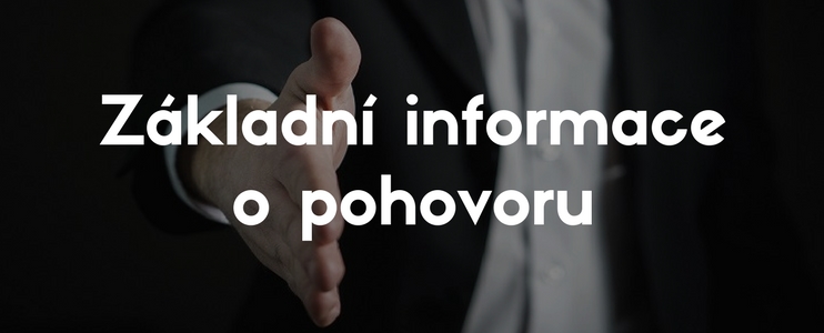 Základní informace o pohovoru